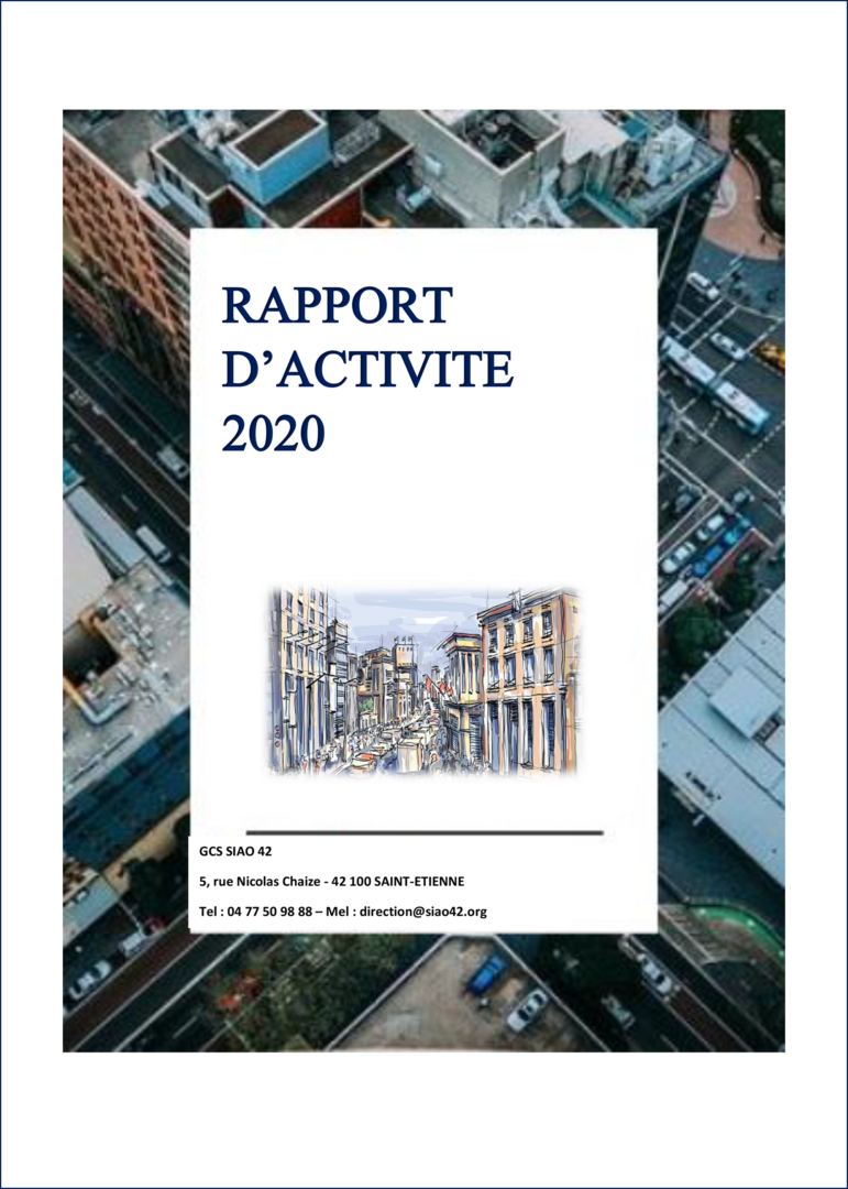 SIAO 42 Loire - Rapport d'activité 2020